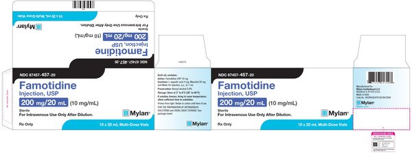 FAMOTIDINE 200MG/20ML MDV 10X20ML