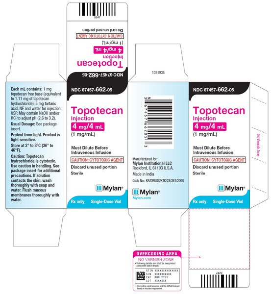 TOPOTECAN 4MG SDV 4ML