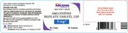 Amlodipine Besylate — 5MG, Tablet, bottle of 90 tablets