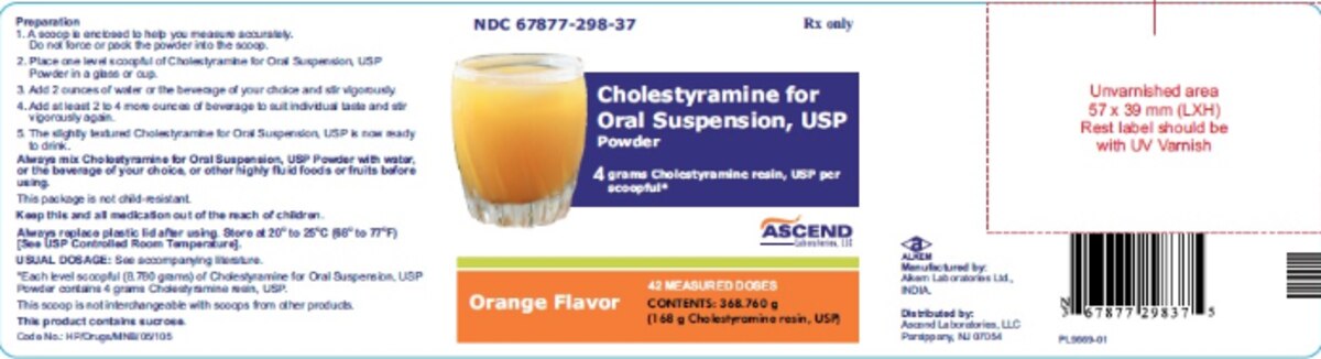 CHOLESTYRAMINE 4GM ORANGE PWD 368.76GM