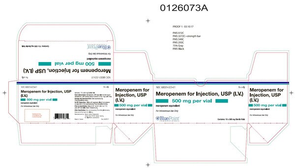 MEROPENEM 500MG VL 10X20ML AHP
