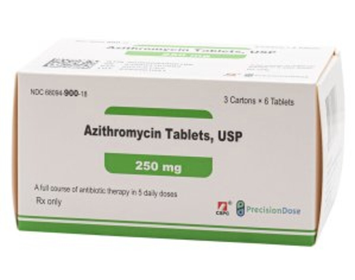 AZITHROMYCIN 250MG TAB 18 (3X6) BP