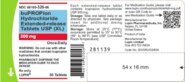 Bupropion HydrochlorideXL — 300MG ER, Extended-release tablet, bottle of 30 tablets