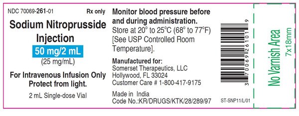 SODIUM NITROPRUSSIDE 50MG SDV 2ML