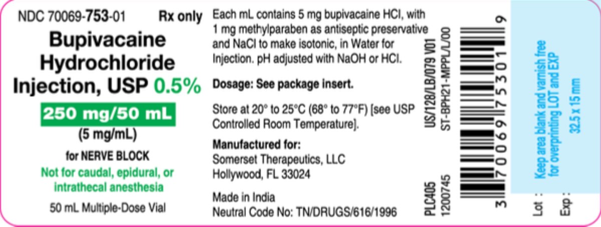 Bupivacaine HCl 250MG 70069075301