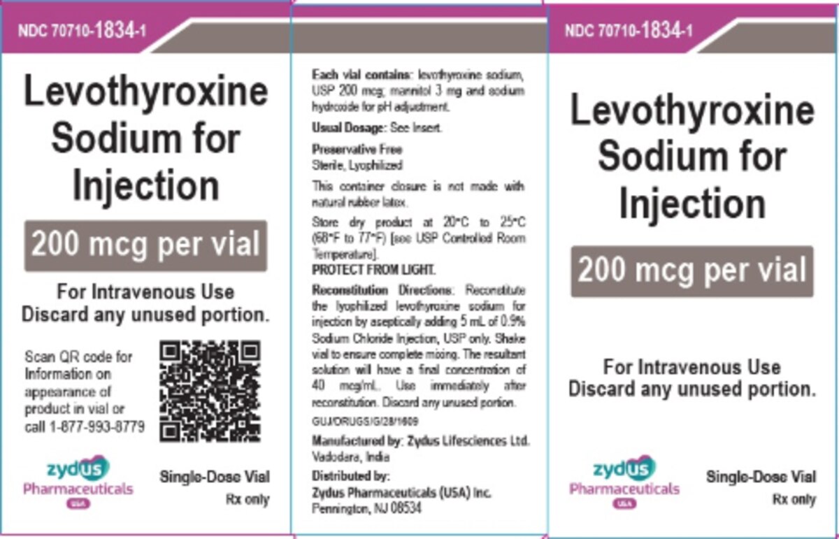 Levothyroxine Sodium 70710183401