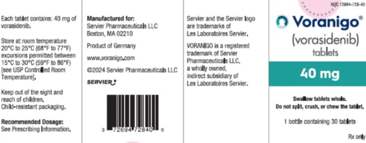 VORANIGO 40MG 72694072840