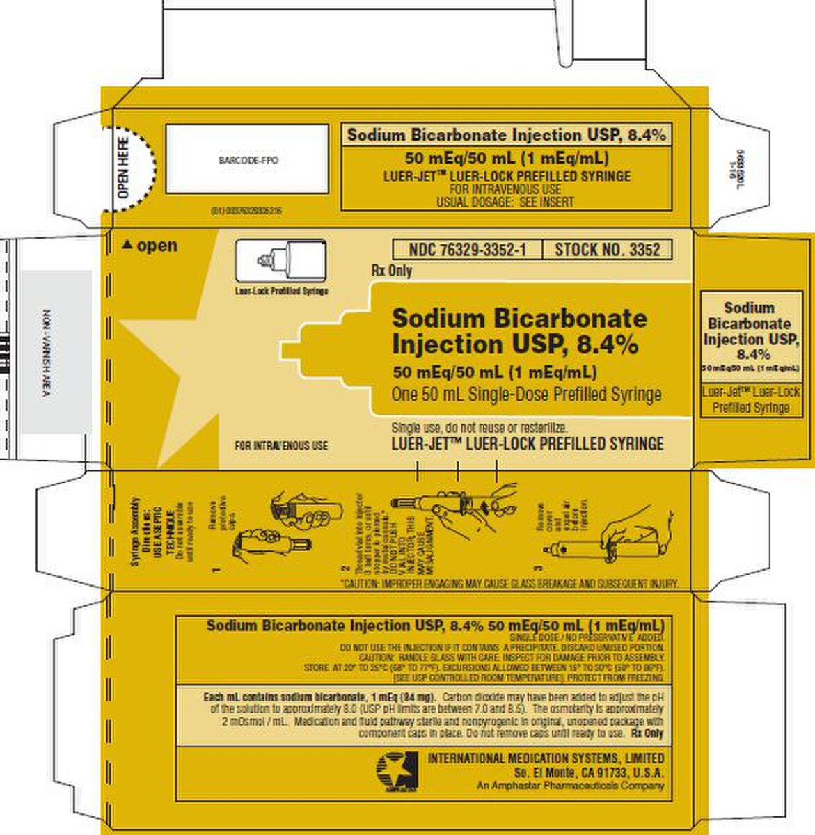 IMS Sodium Bicarbonate 50 mL PFS