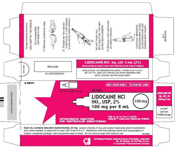 LIDOCAINE HCL 2% LUERJET LL 10X5ML