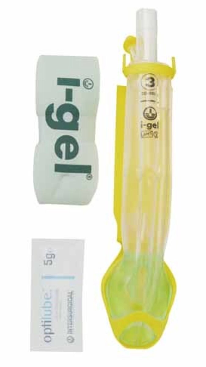 i-gel Size 3 Small Adult Supraglottic Airway (30–60 kg)