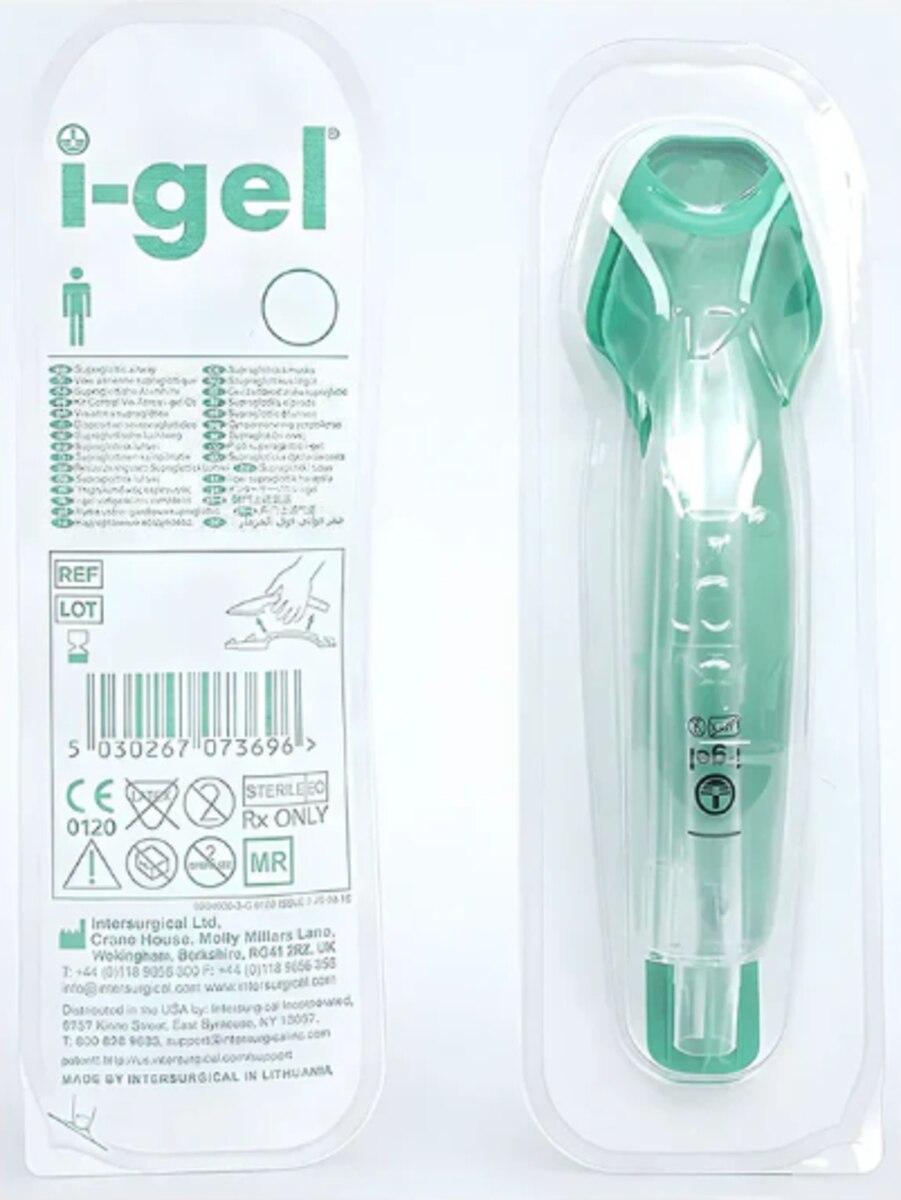 i-gel Size 5 Large Adult Supraglottic Airway (90+ kg)
