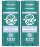 Tom's Unscented Natural Deodorant — 2-Pack
