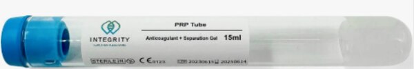 PRP Tube, 15 mL, Each